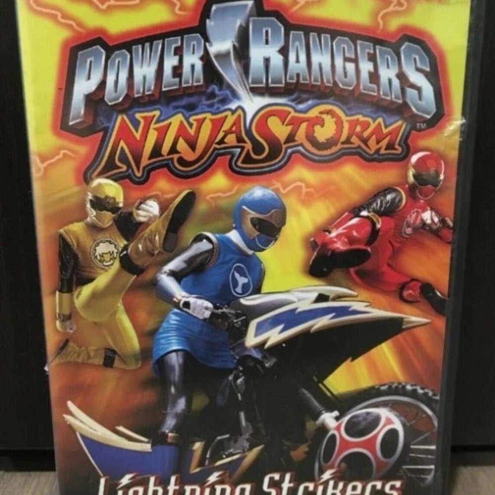 Power Rangers Ninja Storm Vol 3 Lightning Strikers DVD 2003 CIB w/ Insert